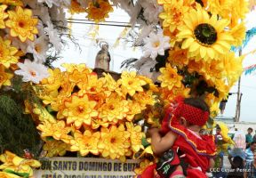 Santo Domingo ya se encuentra en su trono de Las Sierritas