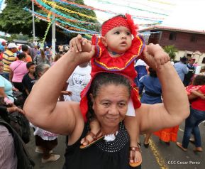 Santo Domingo ya se encuentra en su trono de Las Sierritas