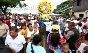 Santo Domingo ya se encuentra en su trono de Las Sierritas