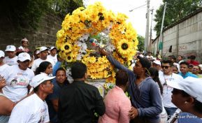 Santo Domingo ya se encuentra en su trono de Las Sierritas