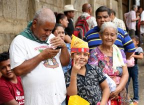 Santo Domingo ya se encuentra en su trono de Las Sierritas