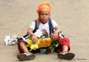 Santo Domingo ya se encuentra en su trono de Las Sierritas