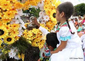 Santo Domingo ya se encuentra en su trono de Las Sierritas