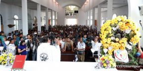 Santo Domingo ya se encuentra en su trono de Las Sierritas