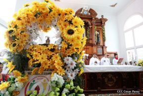 Santo Domingo ya se encuentra en su trono de Las Sierritas