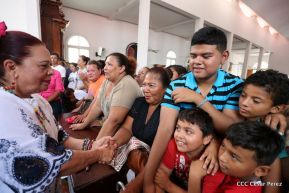 Santo Domingo ya se encuentra en su trono de Las Sierritas