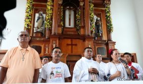 Santo Domingo ya se encuentra en su trono de Las Sierritas