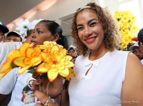 Santo Domingo ya se encuentra en su trono de Las Sierritas