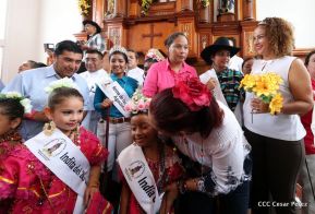 Santo Domingo ya se encuentra en su trono de Las Sierritas