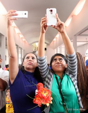 Santo Domingo ya se encuentra en su trono de Las Sierritas