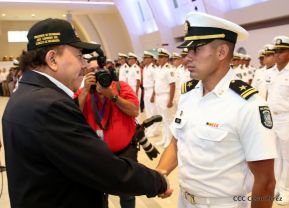 Acto del 37 aniversario de la Fuerza Naval