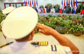 Acto del 37 aniversario de la Fuerza Naval