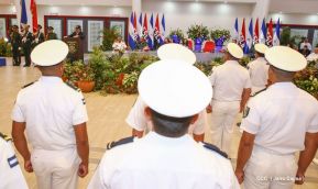 Acto del 37 aniversario de la Fuerza Naval
