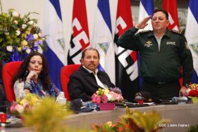 Acto del 37 aniversario de la Fuerza Naval