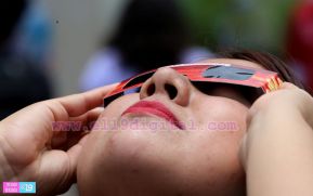 Eclipse solar  visto desde  Nicaragua
