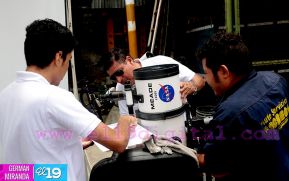 Eclipse solar  visto desde  Nicaragua