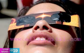 Eclipse solar  visto desde  Nicaragua