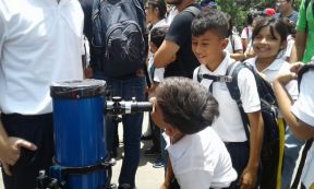 Eclipse solar  visto desde  Nicaragua