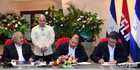 Nicaragua, El Salvador y Honduras reúnen para avanzar en plan de desarrollo de Golfo de Fonseca