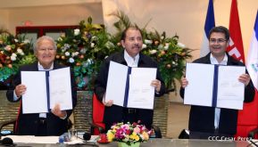 Nicaragua, El Salvador y Honduras reúnen para avanzar en plan de desarrollo de Golfo de Fonseca