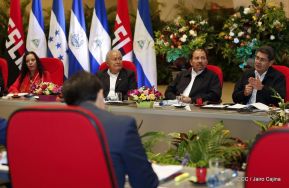 Nicaragua, El Salvador y Honduras reúnen para avanzar en plan de desarrollo de Golfo de Fonseca