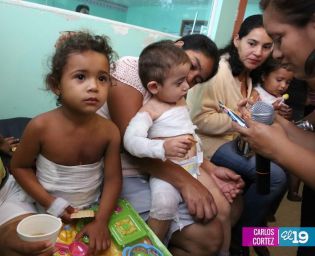 Promotoría Solidaria lleva alegría a niñ@s quemad@s