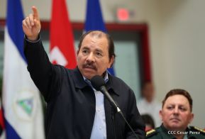 Acto del 38 aniversario de fundación del Ejército de Nicaragua