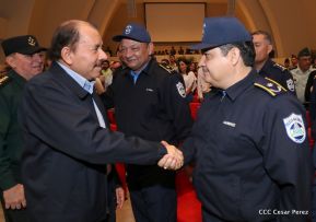 Acto del 38 aniversario de fundación del Ejército de Nicaragua
