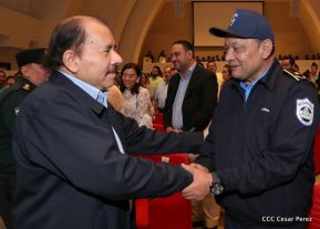 Acto del 38 aniversario de fundación del Ejército de Nicaragua