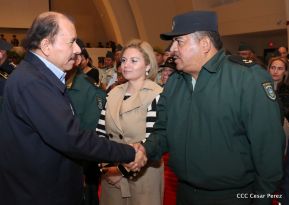 Acto del 38 aniversario de fundación del Ejército de Nicaragua