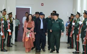 Acto del 38 aniversario de fundación del Ejército de Nicaragua