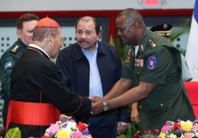 Acto del 38 aniversario de fundación del Ejército de Nicaragua