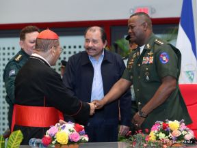 Acto del 38 aniversario de fundación del Ejército de Nicaragua