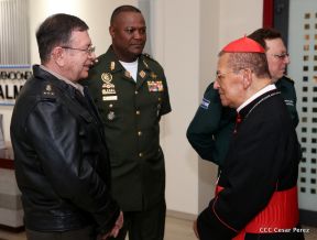 Acto del 38 aniversario de fundación del Ejército de Nicaragua