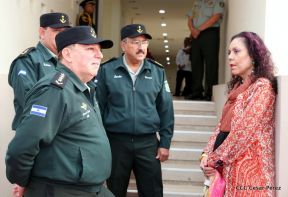 Acto del 38 aniversario de fundación del Ejército de Nicaragua