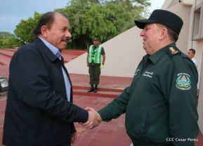 Acto del 38 aniversario de fundación del Ejército de Nicaragua