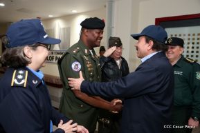 Acto del 38 aniversario de fundación del Ejército de Nicaragua