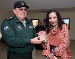 Acto del 38 aniversario de fundación del Ejército de Nicaragua