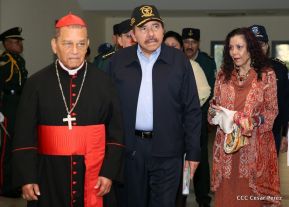 Acto del 38 aniversario de fundación del Ejército de Nicaragua