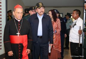 Acto del 38 aniversario de fundación del Ejército de Nicaragua