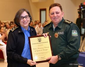 Acto del 38 aniversario de fundación del Ejército de Nicaragua