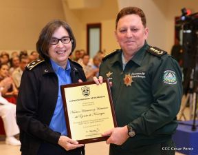 Acto del 38 aniversario de fundación del Ejército de Nicaragua