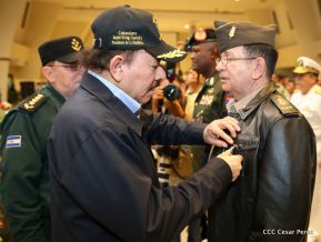 Acto del 38 aniversario de fundación del Ejército de Nicaragua