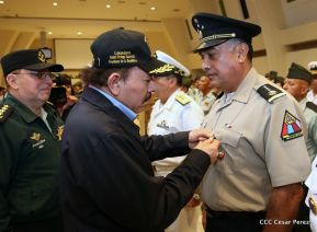 Acto del 38 aniversario de fundación del Ejército de Nicaragua
