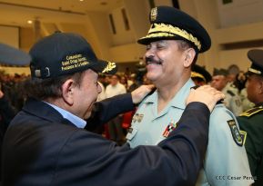 Acto del 38 aniversario de fundación del Ejército de Nicaragua