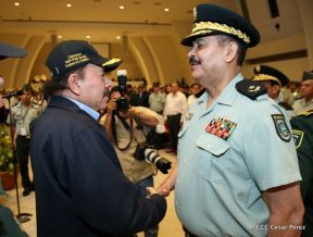 Acto del 38 aniversario de fundación del Ejército de Nicaragua