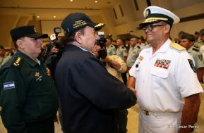 Acto del 38 aniversario de fundación del Ejército de Nicaragua