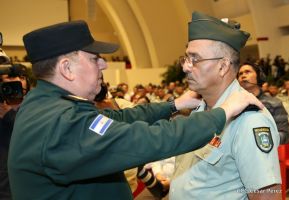 Acto del 38 aniversario de fundación del Ejército de Nicaragua