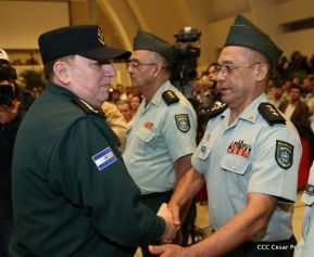 Acto del 38 aniversario de fundación del Ejército de Nicaragua