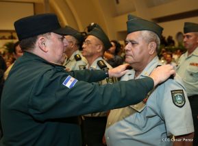 Acto del 38 aniversario de fundación del Ejército de Nicaragua